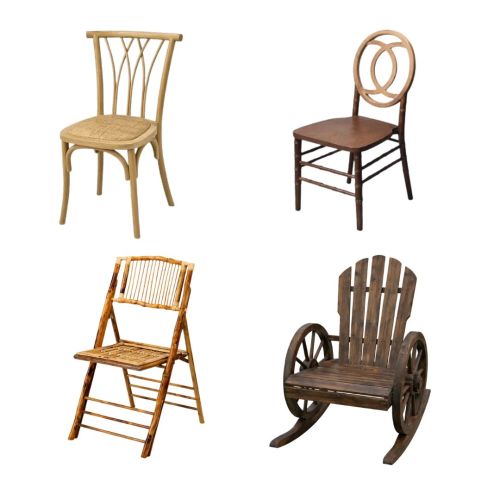 Assorted Wood Chairs