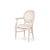 Chandelle Armchair Ivory - Cushion Ivory (Leather)