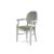 Chandelle Armchair Silver - Cushion Silver (Velvet)