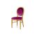 Chandelle Chair Gold - Cushion Magenta (Velvet)