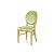 Chandelle Chair Gold - Cushion Mint (Velvet)