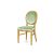 Chandelle Chair Gold - Cushion Mint (Velvet)