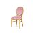 Chandelle Chair Gold - Cushion Pink (Velvet)