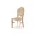 Chandelle Chair Natural - Cushion Champagne (Velvet)