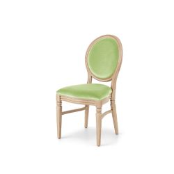 Chandelle Chair Natural - Cushion Mint (Velvet)