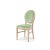Chandelle Chair Natural - Cushion Mint (Velvet)