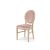 Chandelle Chair Natural - Cushion Rose Gold (Velvet)