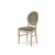 Chandelle Chair Natural - Cushion Silver (Velvet)