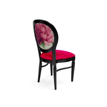 GH Chandelle Chair Black - Royal Peony