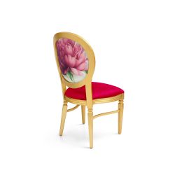 GH Chandelle Chair Gold - Royal Peony
