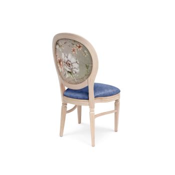 GH Chandelle Chair Natural Wood - Blue