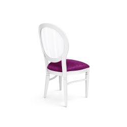 GH Chandelle Chair White - Clear Back