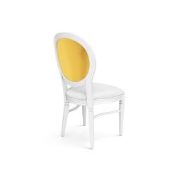GH Chandelle Chair White - Reflection Gold