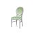 Chandelle Chair Silver - Cushion Mint (Velver)