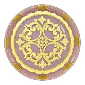 Florentine Charger Plate (Blush Pink)
