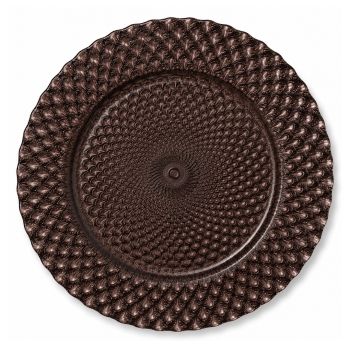 Luxe Charger Plate (Brown)