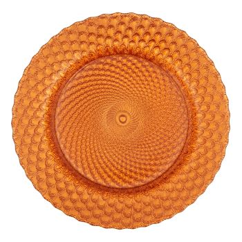 Luxe Charger Plate (Orange)