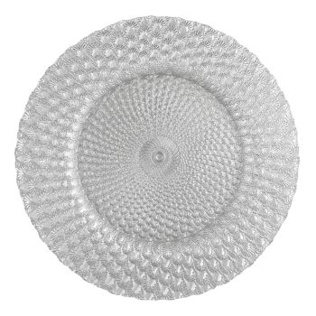 Luxe Charger Plate (Silver Shiny)