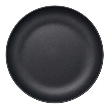 Melamine Charger Plate (Matte Black)