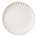 Petal Charger Plate Bone