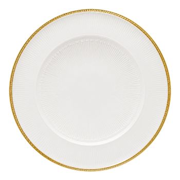 Richland Charger Plate (Gold Trim)