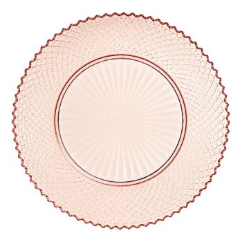 Roselyn Rose Charger Plate (Blush)