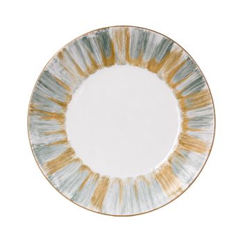 Adeline Aurora Sage Dinner Plate