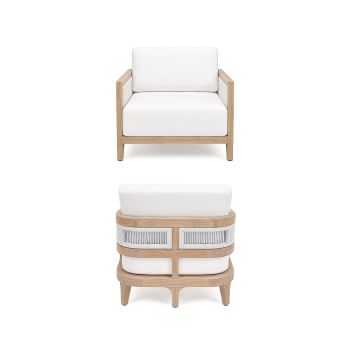 Coastal Lounge Chair - Natural (set 1)