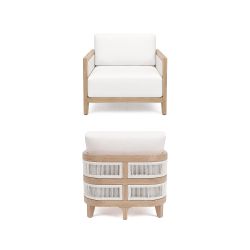 Coastal Lounge Chair - Natural (set 2)