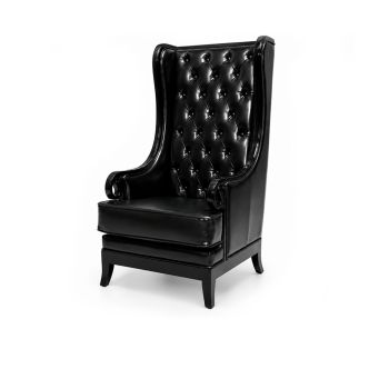 Empire ArmChair Black