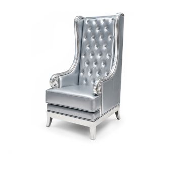 Empire ArmChair Silver