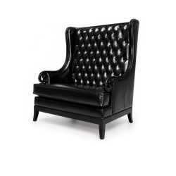 Empire Love Seat Black