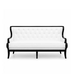 Empire Sofa (Black-White-Lines)