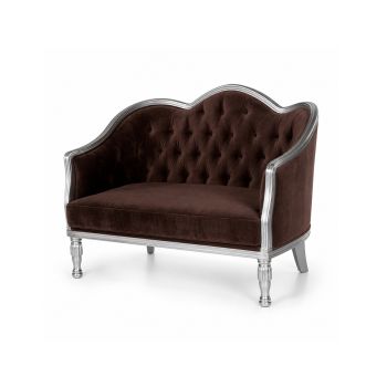 Venice Love Seat (Brown)