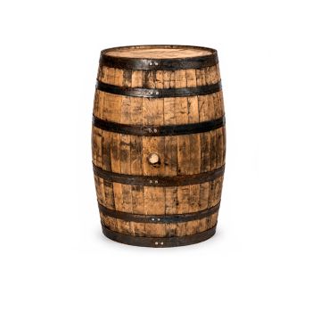 Rustic Barrel (Natural Wood)