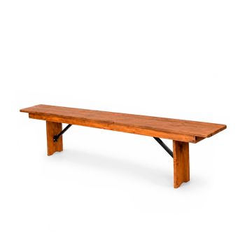 Rustic Chestnut Bench
