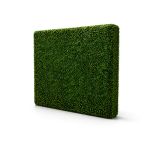 Artificial hedge wall panel with dense green foliage in 4x4 size, greenery backdrop for weddings, photo ops, and event décor styling.