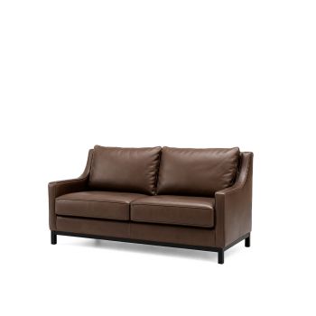 GH CHARLTON LEATHER SOFA