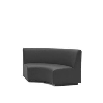 GH ENDLESS CURVE 188CM SOFA BLACK