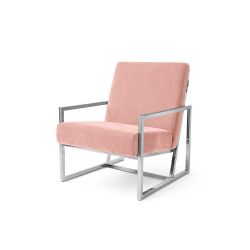Reflection Rain Armchair Silver Light Pink