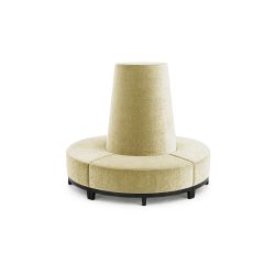Velvet Banquette Ivory