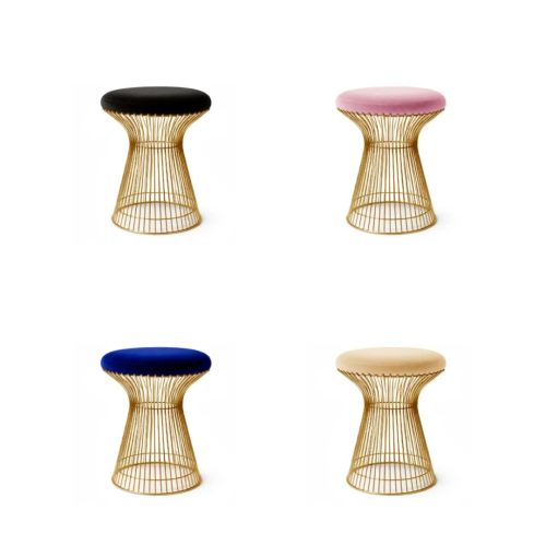Wire Ottoman Gold