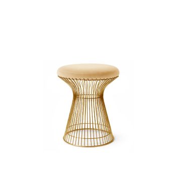 Wire Ottoman Gold - Champagne