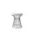 Wire Ottoman Silver - White