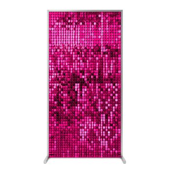 Sequin Wall Panel (Fuschia)