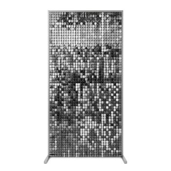 Sequin Wall Panel (Silver)