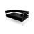 Crystal Loveseat - Black