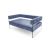 Crystal Loveseat - Dusty Blue