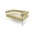 Crystal Loveseat - Ivory