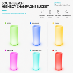 South Beach Highboy Champagne Bucket